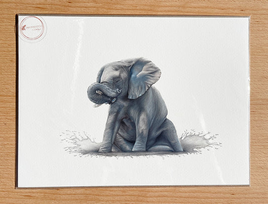 Baby Elephant Prints