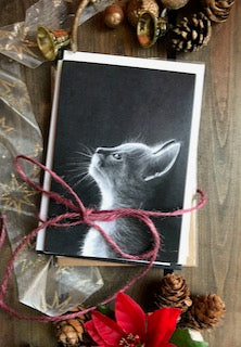 Dreamy Moonlight Kitten Prints