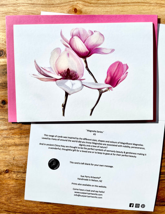 Magnolia #3 Greeting Cards