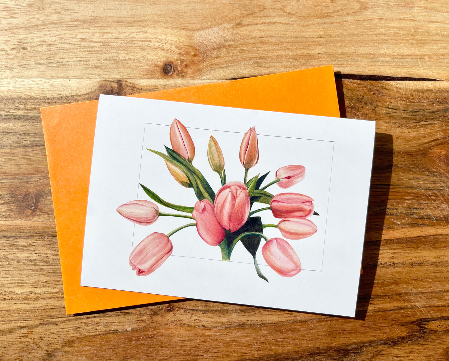 Tulip Bouquet Greeting Cards