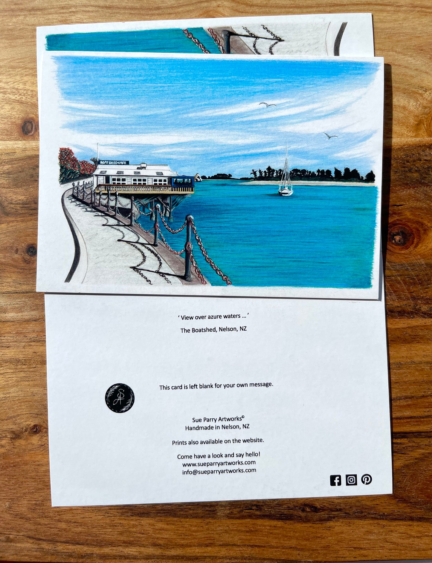 Boatshed Cafe, Nelson NZ Prints