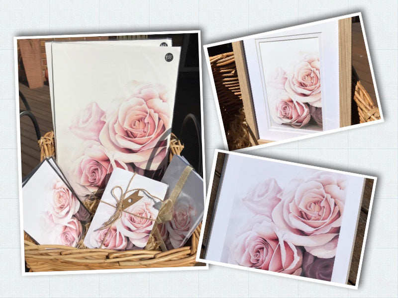 Vintage Rose Cards