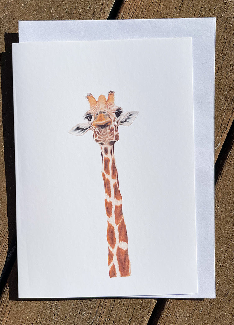 Solo Giraffe Cards