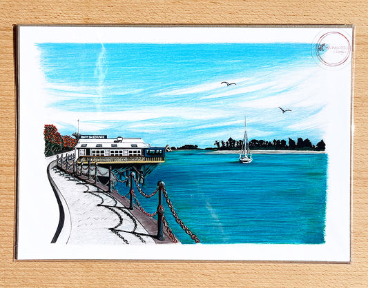 Boatshed Cafe, Nelson NZ Prints