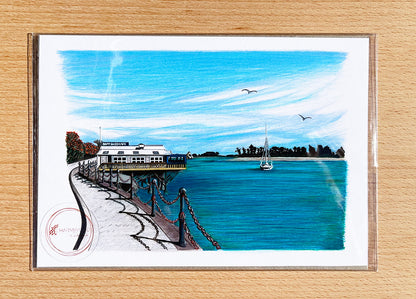Boatshed Cafe, Nelson NZ Prints