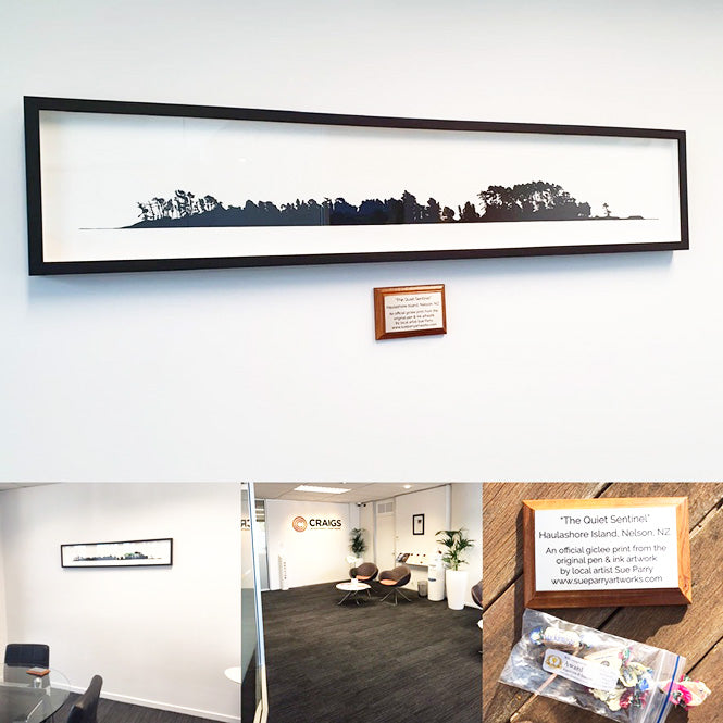 Haulashore Island, Nelson NZ Panoramic Prints