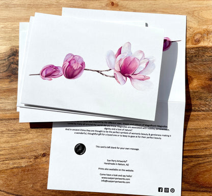 Magnolia #2 Greeting Cards