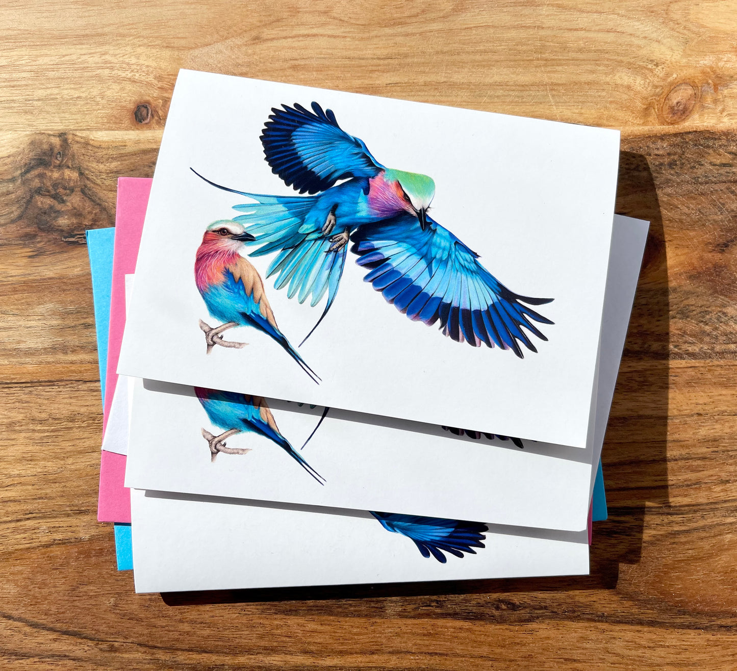 Lilac Breasted Roller Birds Cards