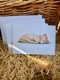 Ginger Kitten Cards