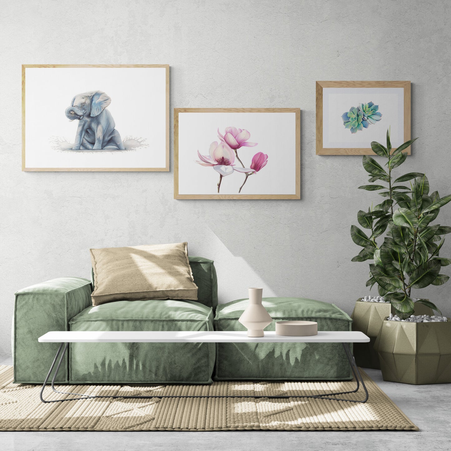 Baby Elephant Prints