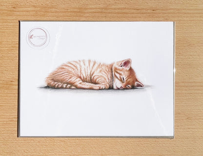 Ginger Kitten Prints