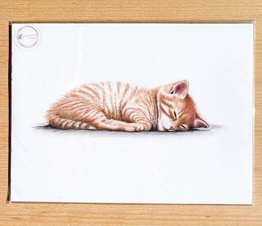 Ginger Kitten Prints