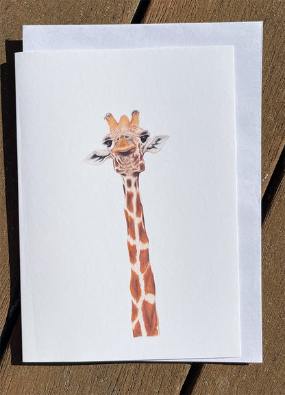 Solo Giraffe Cards