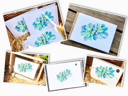 Succulents Cards